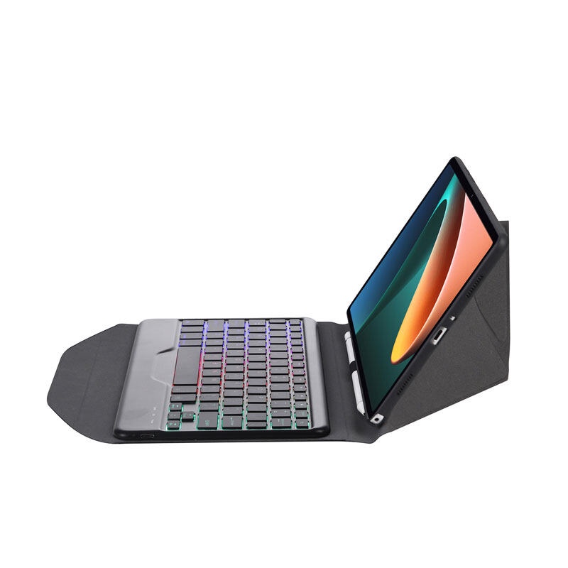 Bao Da Máy Tính Bảng Tích Hợp Bàn Phím Có Đèn Nền Và Ngăn Đựng Bút Tháo Rời Được Cho Xiaomi Mi Pad 5 Pro / Mi Pad 5 11 inch 2021