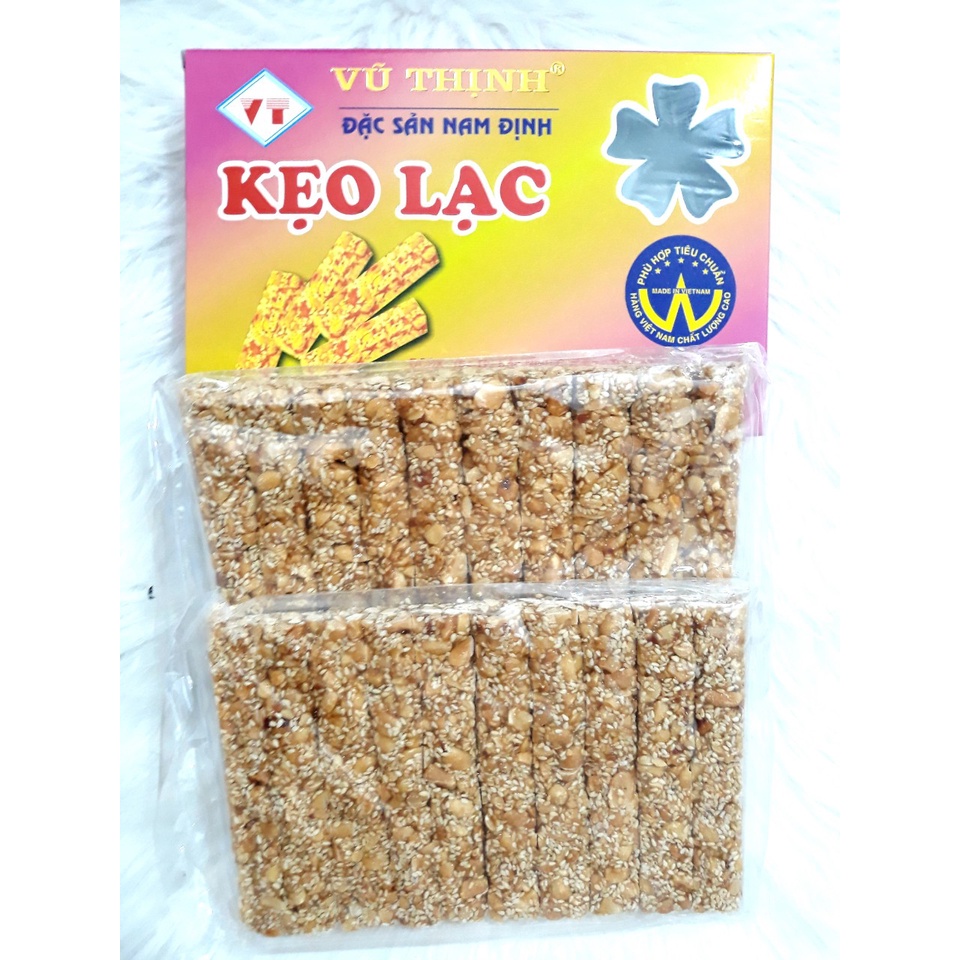 Kẹo Lạc Vũ Thịnh Trực Phú Đặc Sản Nam Định Túi 220g - Hộp 500g