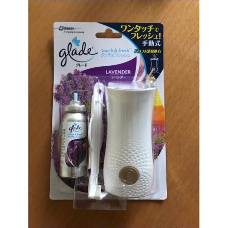Máy xịt thơm phòng GLADE Nhật Bản + 1 lõi thay thế 14ml