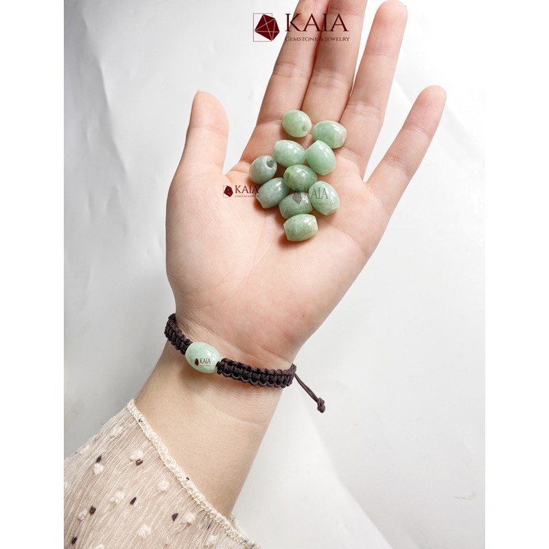 Vòng tay Lu thống cẩm thạch vân lý loại A - May mắn - Bình an - KAIA | BigBuy360 - bigbuy360.vn