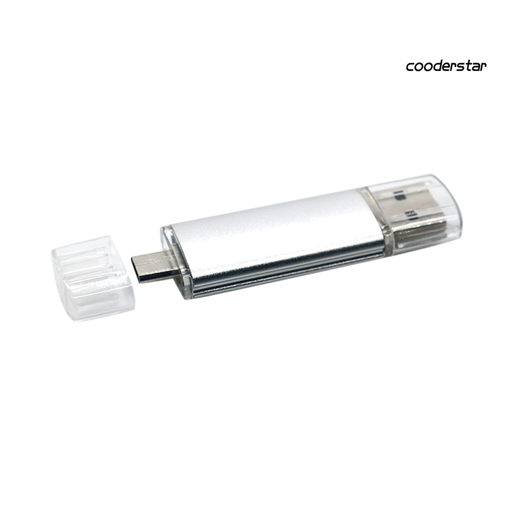 COOD-st USB Disk USB 2.0 16G Capacity Zinc Alloy Fast Speed OTG Function U Disk for Computer