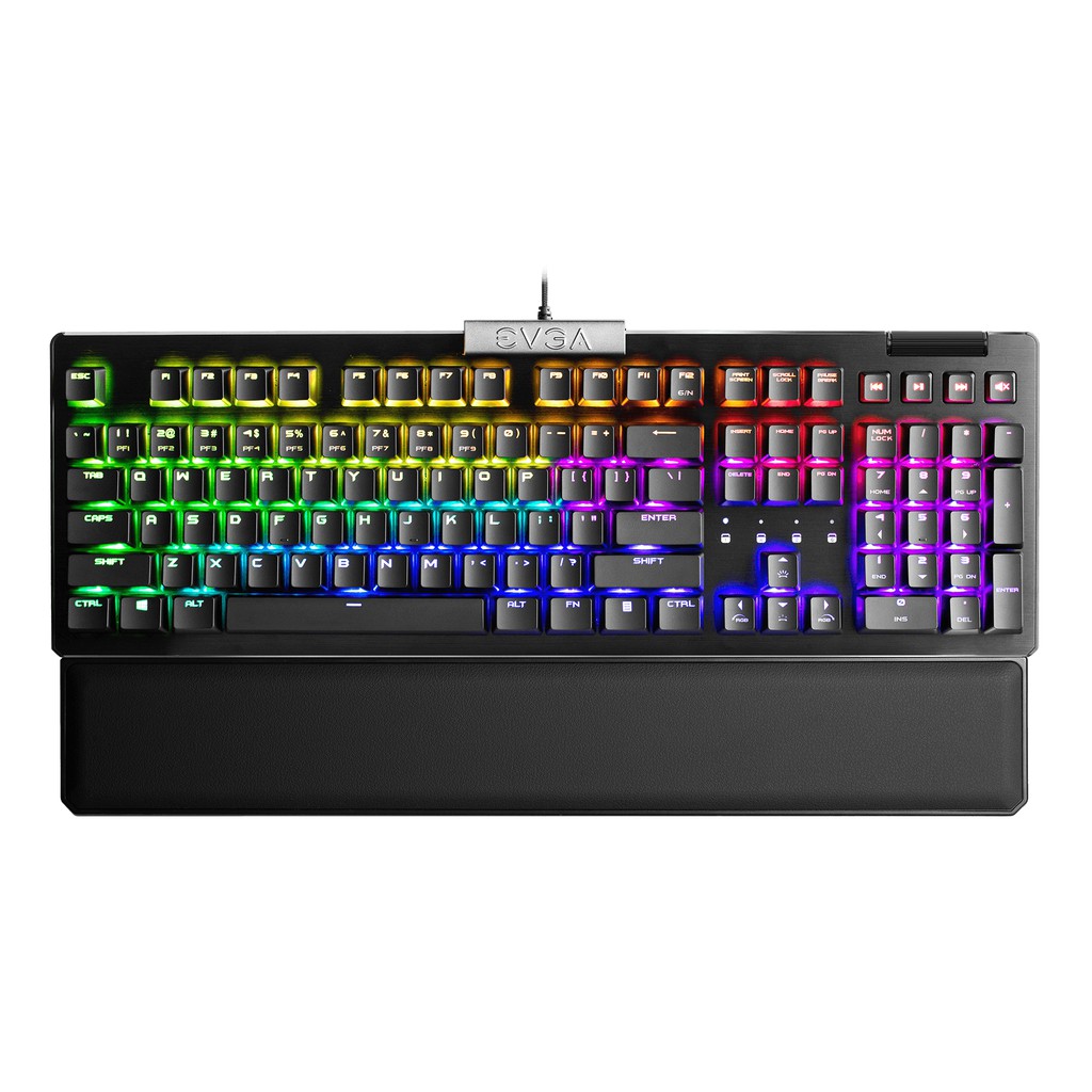 [Mã 33ELSALE hoàn 7% đơn 300K] Bàn phím cơ EVGA Z15 led RGB - Kailh Speed Switches Gaming Chính hãng