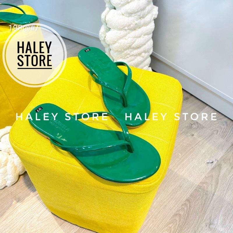 Dép nữ HALEY STORE đế bệt kẹp xỏ ngón dây mãnh quai trơn mũi tròn đi êm châm mềm mại trẻ trung hottrend 2022 rẻ bền đẹp