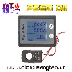 ✅ [RẺ NHẤT VIỆT NAM] ⚡ ✅ Công tơ điện tử PZEM-011 AC 80 - 260V 100A Cuộn kẹp