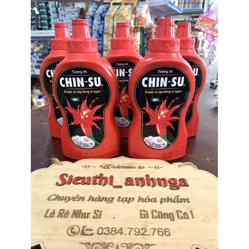 Tương Ớt Chin-Su Chai 500G