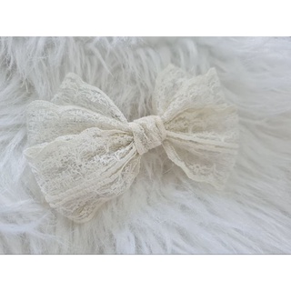 Cặp nơ ren handmade