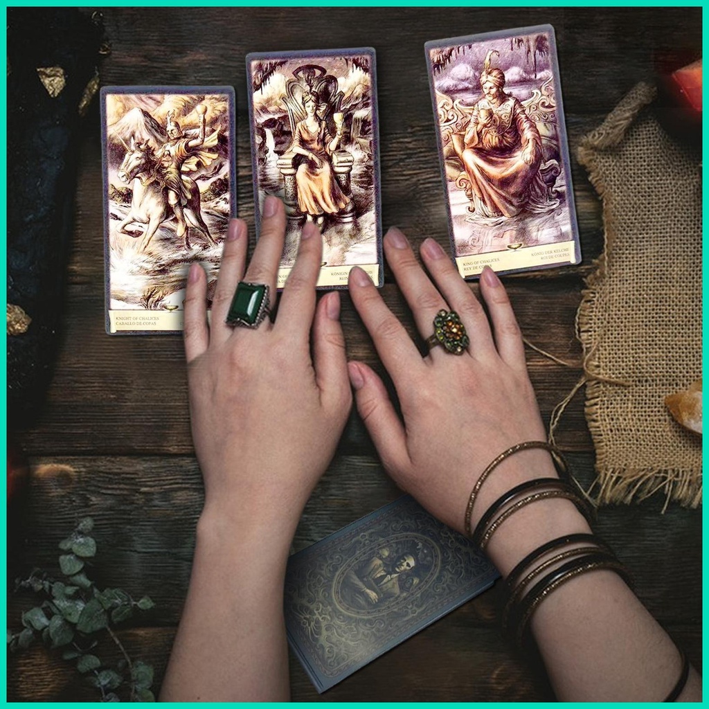 Bộ Bài Tarot Phiên Bản Tiếng Anh Dark Grimoire