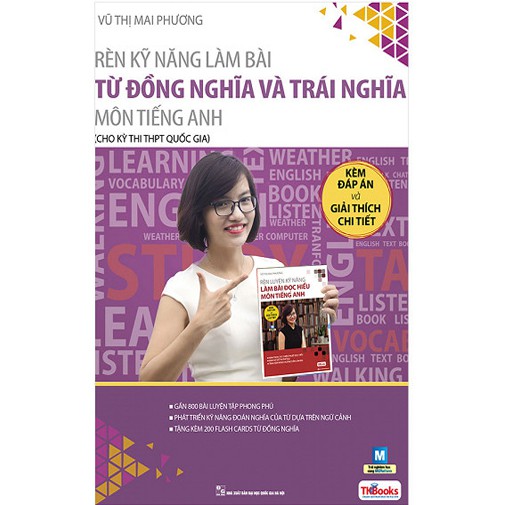 Sách - Rèn Kỹ Năng Làm Bài Từ Đồng Nghĩa Và Trái Nghĩa