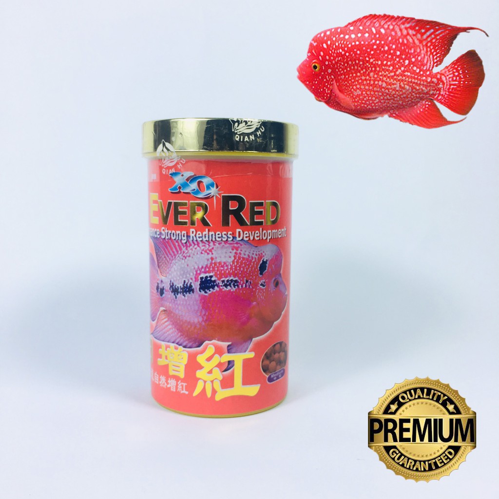 Thức Ăn Cá La Hán XO Ever Red Hũ Đỏ Nhỏ 120gr - Giúp Lên Màu