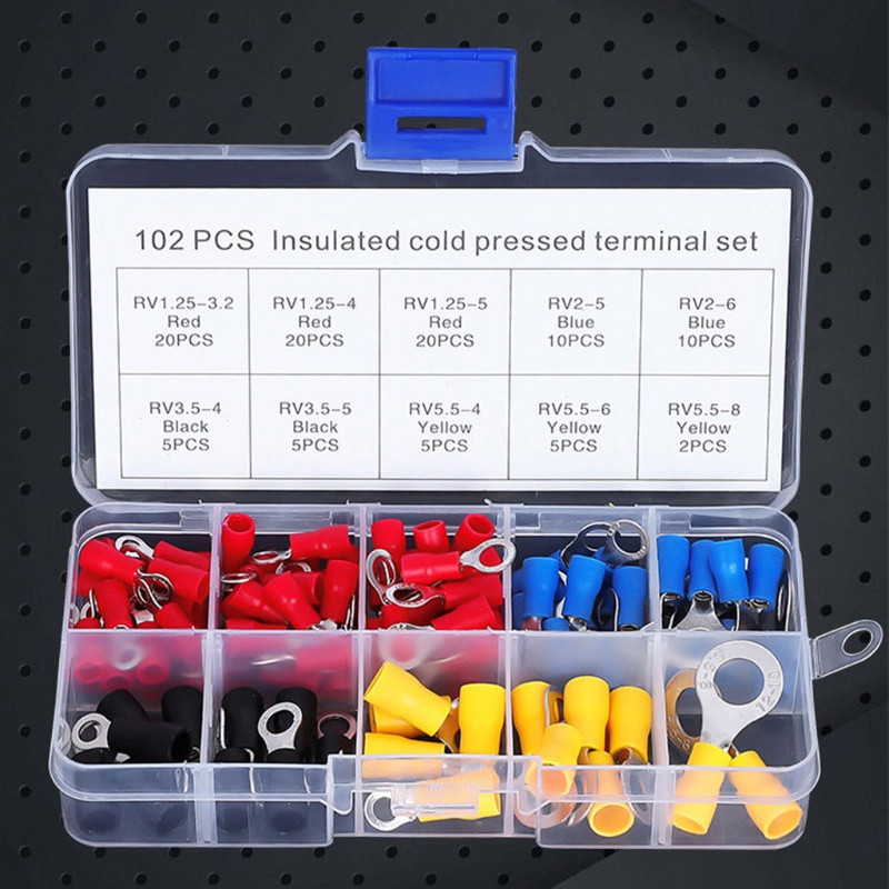 Set 102 Đầu Nối Dây Điện Cách Nhiệt