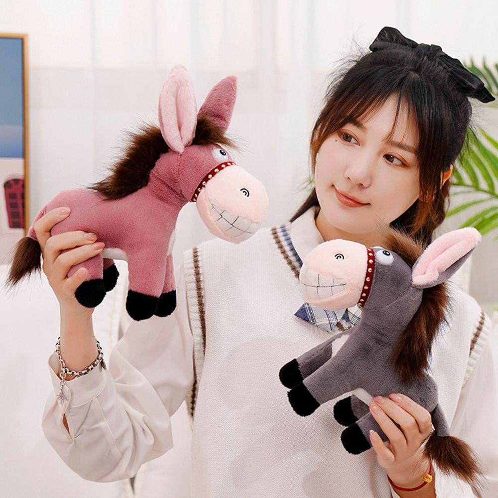 Đồ chơi nhồi bông Hình Con Lừa Mềm Mại Dễ Thương 1