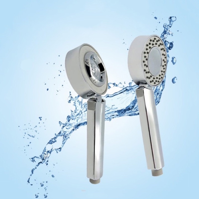 Vòi Sen 2 Mặt 2 Chức Năng Phun Sương, Phun Mưa, Có Ngăn Chứa Dầu Gội, Điều Chỉnh Dễ Dàng