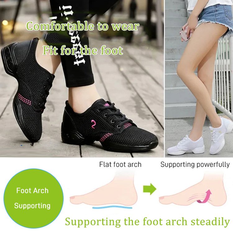 Giày Lưới Đế Mềm Cho Tập Thể Dục Và Nhảy