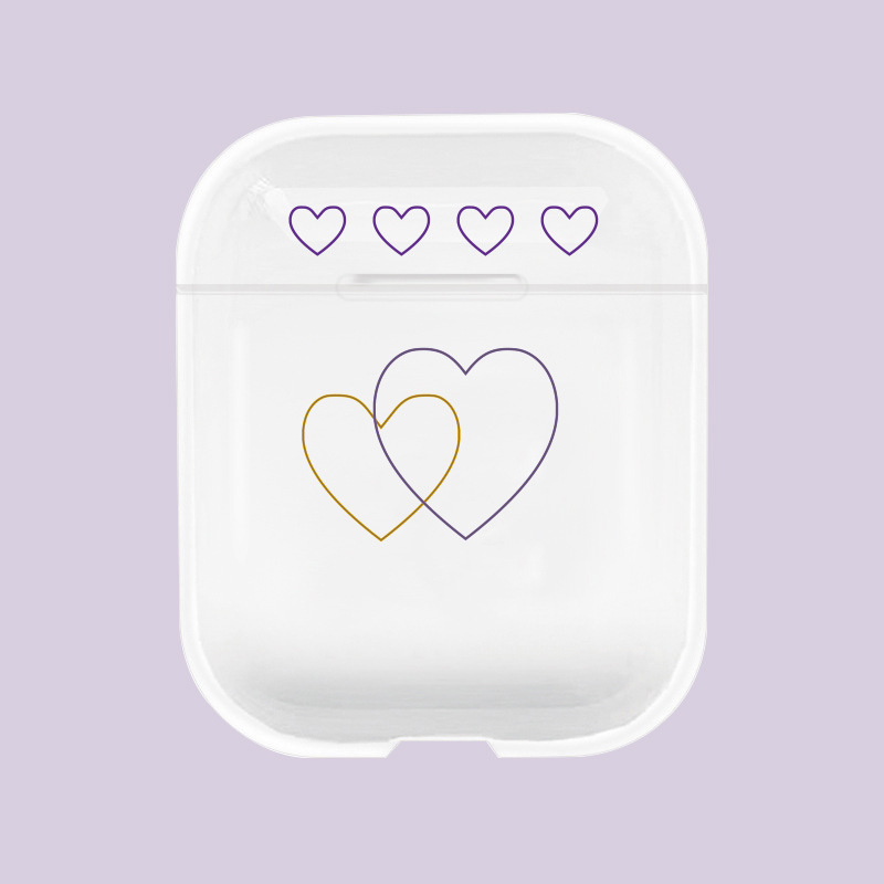 Vỏ bảo vệ cho tai nghe không dây airpod kết nối bluetooth chống va đập 1/2/Pro/i12/i9/i7/tws-RK CASE