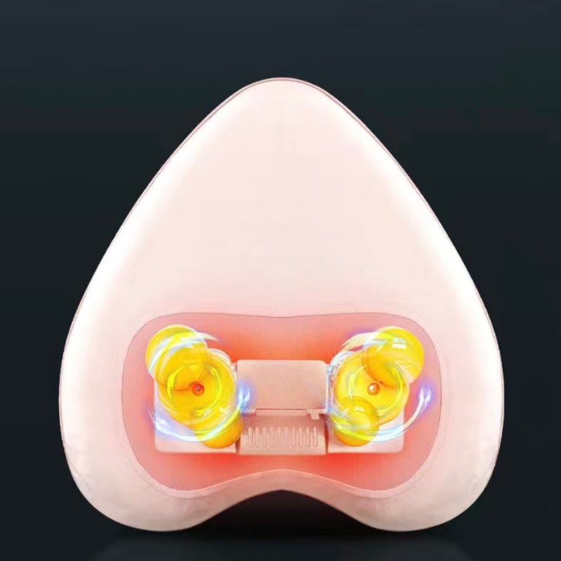 Máy Massage Lưng cổ vai gáy Thắt Lưng,matxa Cột Sống Cao Cấp Breo market R18 Mát xa Chườm Nóng Mềm mại Không Dây