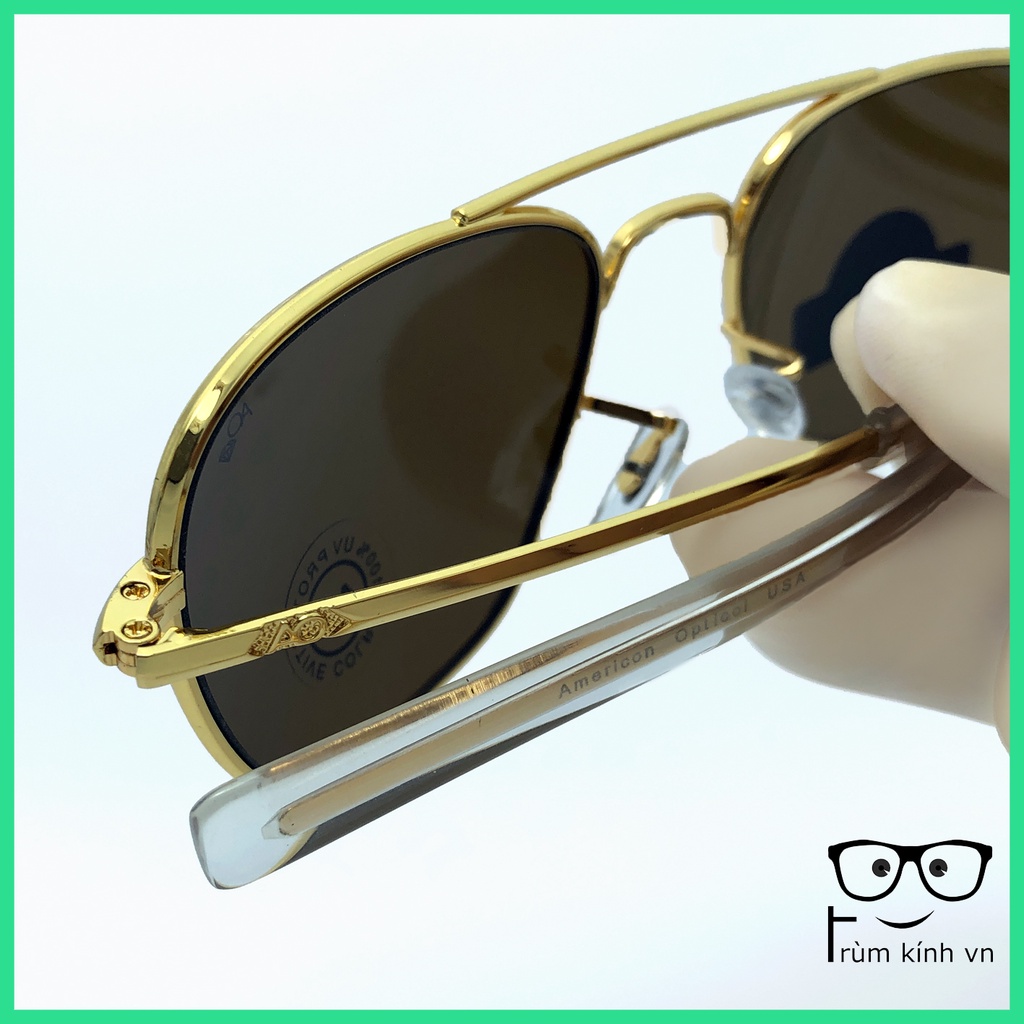 KÍNH NAM AO PILOT PHI CÔNG MẠ VÀNG [GỌNG KÍNH RÂM] | BigBuy360 - bigbuy360.vn