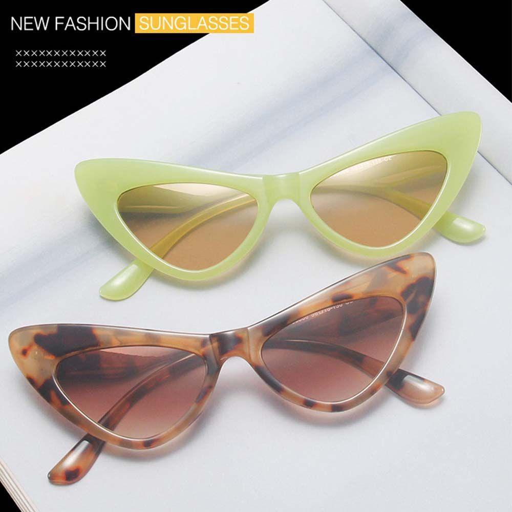 LILYES Kính Mát Gọng Nhựa Hình Tam Giác Nhiều Màu Sắc Thời Trang Cho Nữ