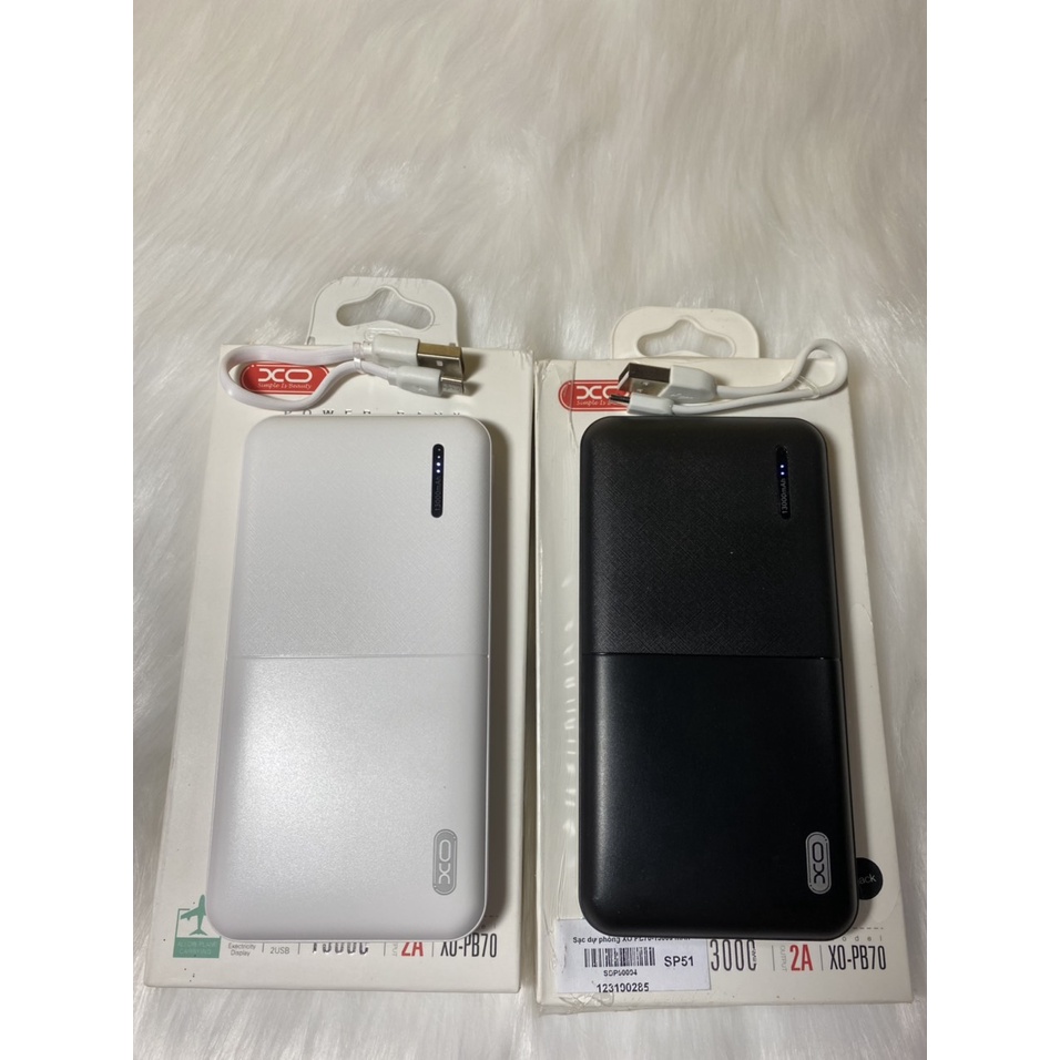 Sạc dự phòng XO 13000mAh PB-70 Cao cấp