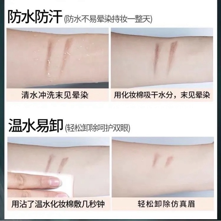 Bút Chì Kẻ Lông Mày Màu Xanh Lá Cổ Điển Rất Mịn Đầu Mảnh Bền Màu CKM 119 Yin