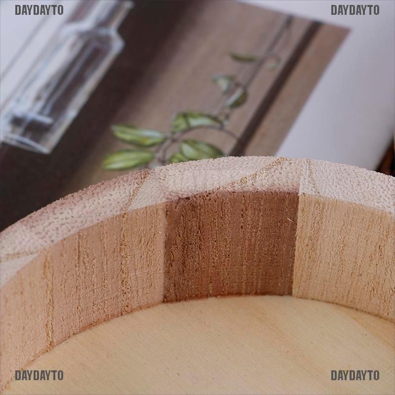 1 Hộp Gỗ Tròn Đựng Trang Sức