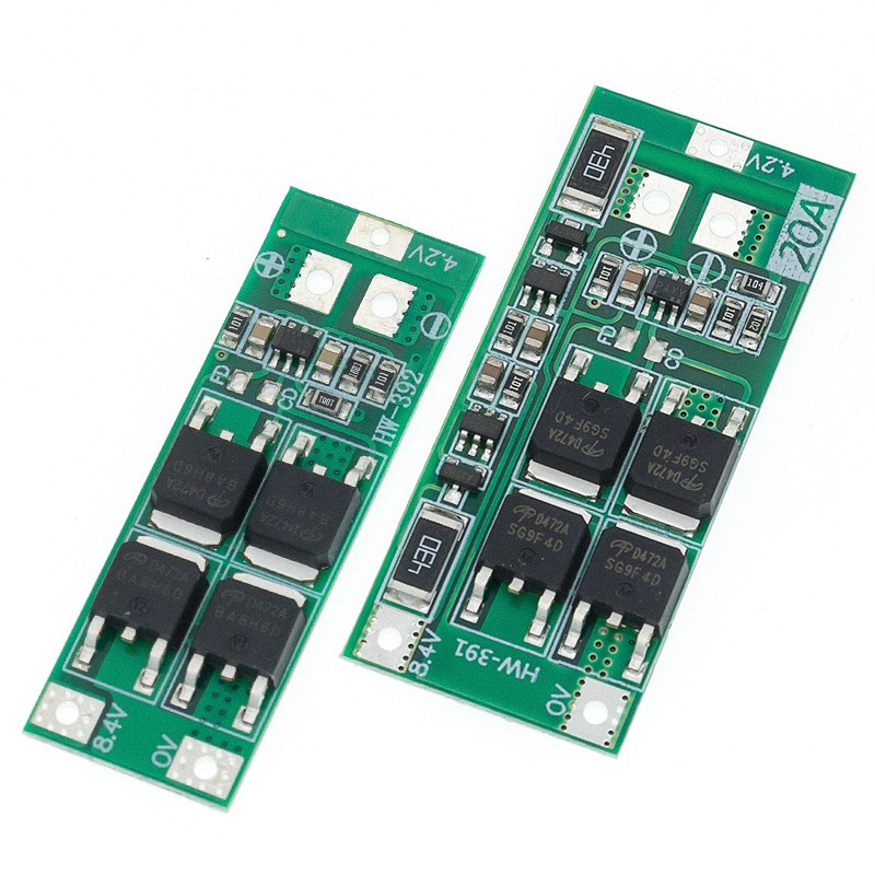Bảng Mạch Bảo Vệ Pin Lithium 2S 20A 7.4V 8.4V 18650