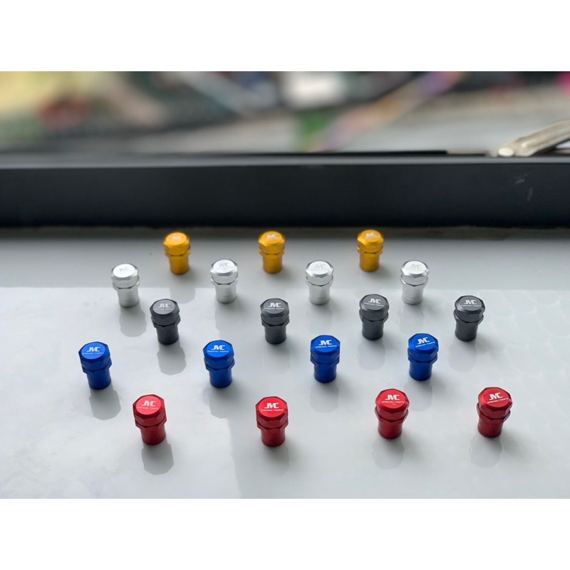 Nắp Van Vòi Bơm Xe Salaya Gắn Nhiều Dòng Xe CNC Siêu Bóng Nét