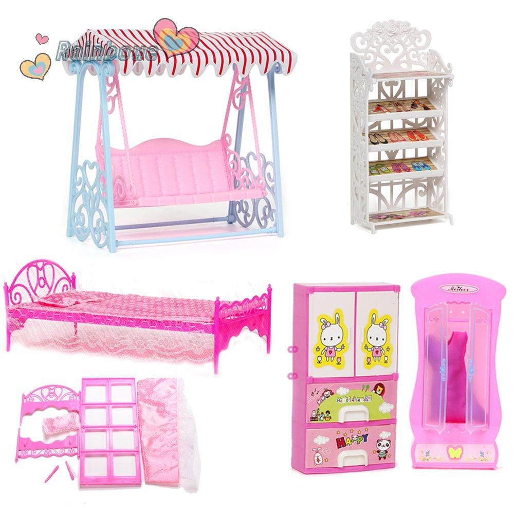 Mô hình tủ đựng đồ cỡ nhỏ xinh xắn trang trí nhà búp bê cho bé