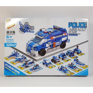 LEGO Ô TÔ CẢNH SÁT 12in1 569 chi tiết