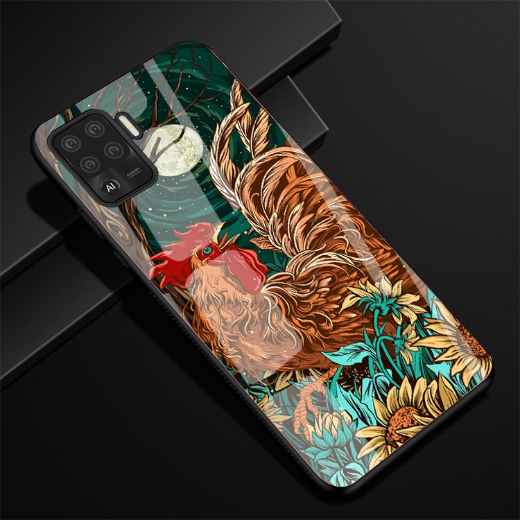 Ốp Lưng OPPO A94 Mặt Kính Cường Lực Cao Cấp Thiết Kế Độc Quyền
