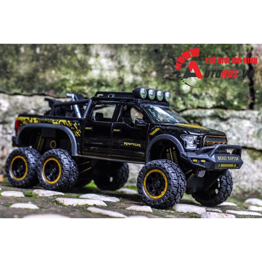 MÔ HÌNH XE FORD BEAST RAPTOR F150 OFFROAD 1:32 CHE ZHI