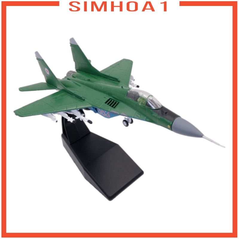 Mô hình máy bay chiến đấu Nga MIG-29 18x12cm tỉ lệ 1/100
