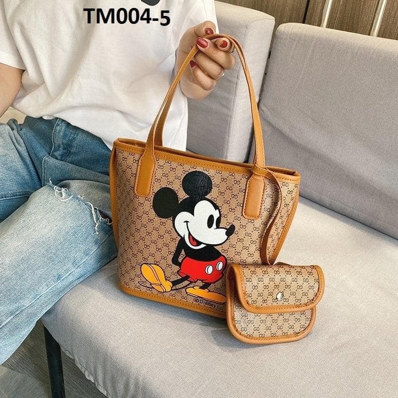 Túi làn Mickey Hot hit,FREESHIP,2 màu hàng QC