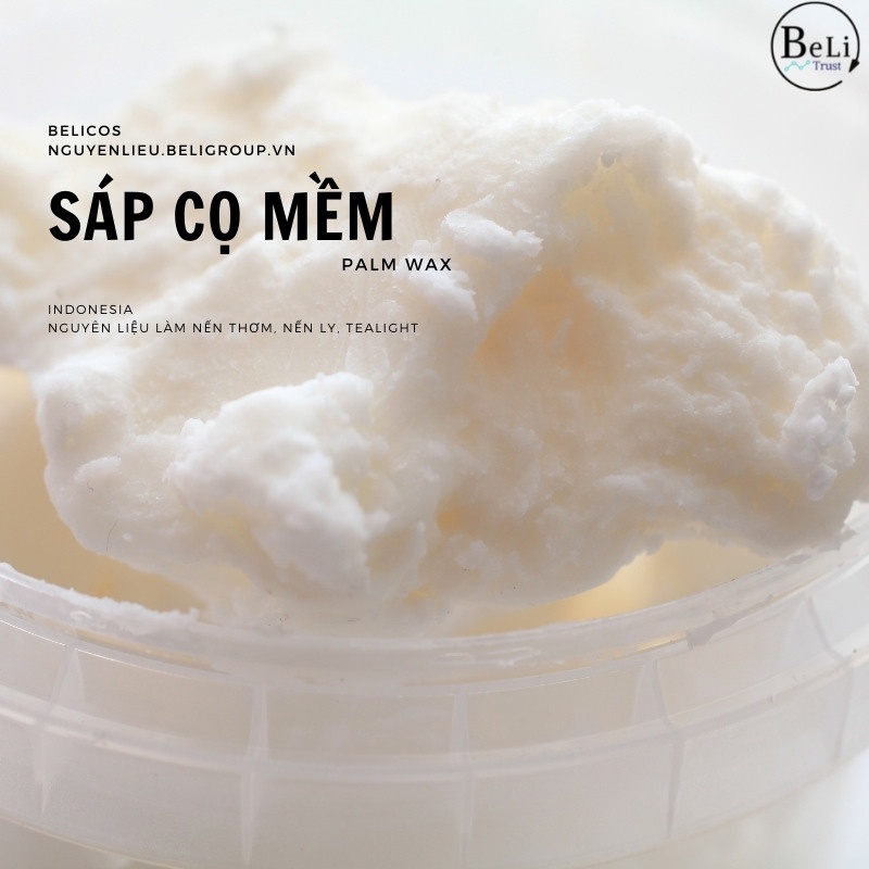 Sáp Cọ Mềm Làm Nến (Palm Wax) - Sáp làm nến thiên nhiên không tạo khói