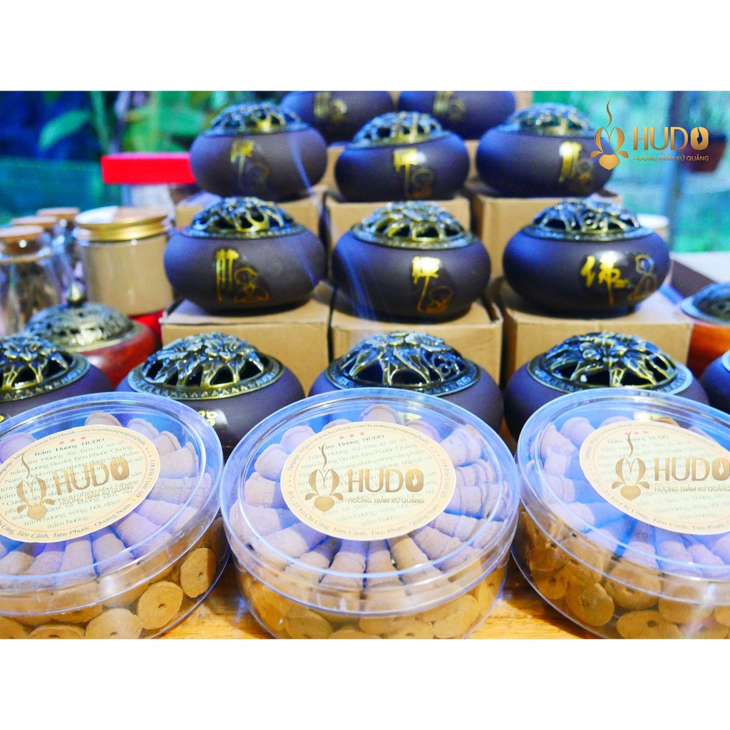 Nụ trầm nhang trầm hương nguyên chất xông nhà khói tỏa ngược tự nhiên