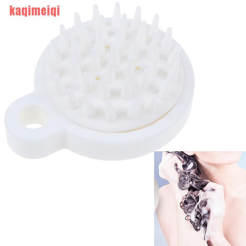 (Hàng Mới Về) Lược Silicone Mát Xa Da Đầu Khi Tắm