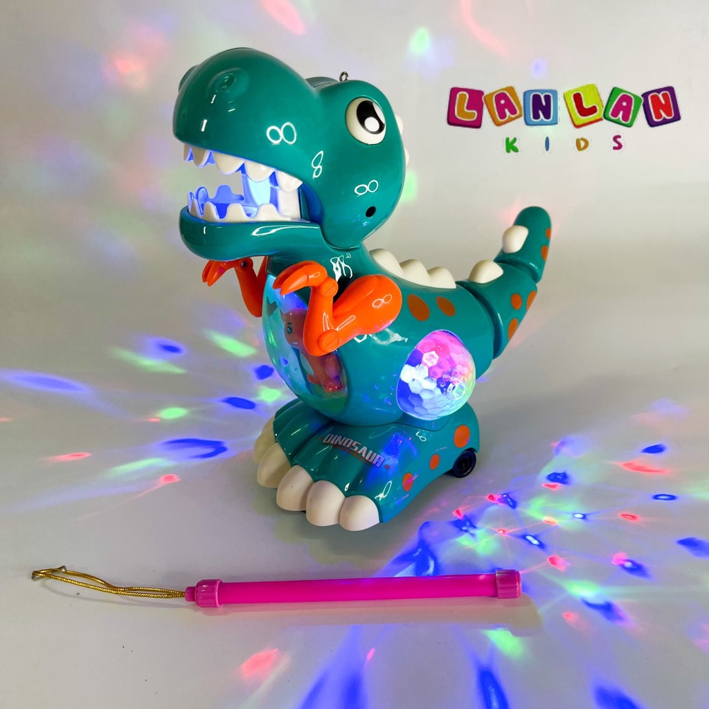 Ô tô đồ chơi hình các con vật biết di chuyển nhiều kiểu dáng LANLAN KIDS có nhạc và đèn sinh động