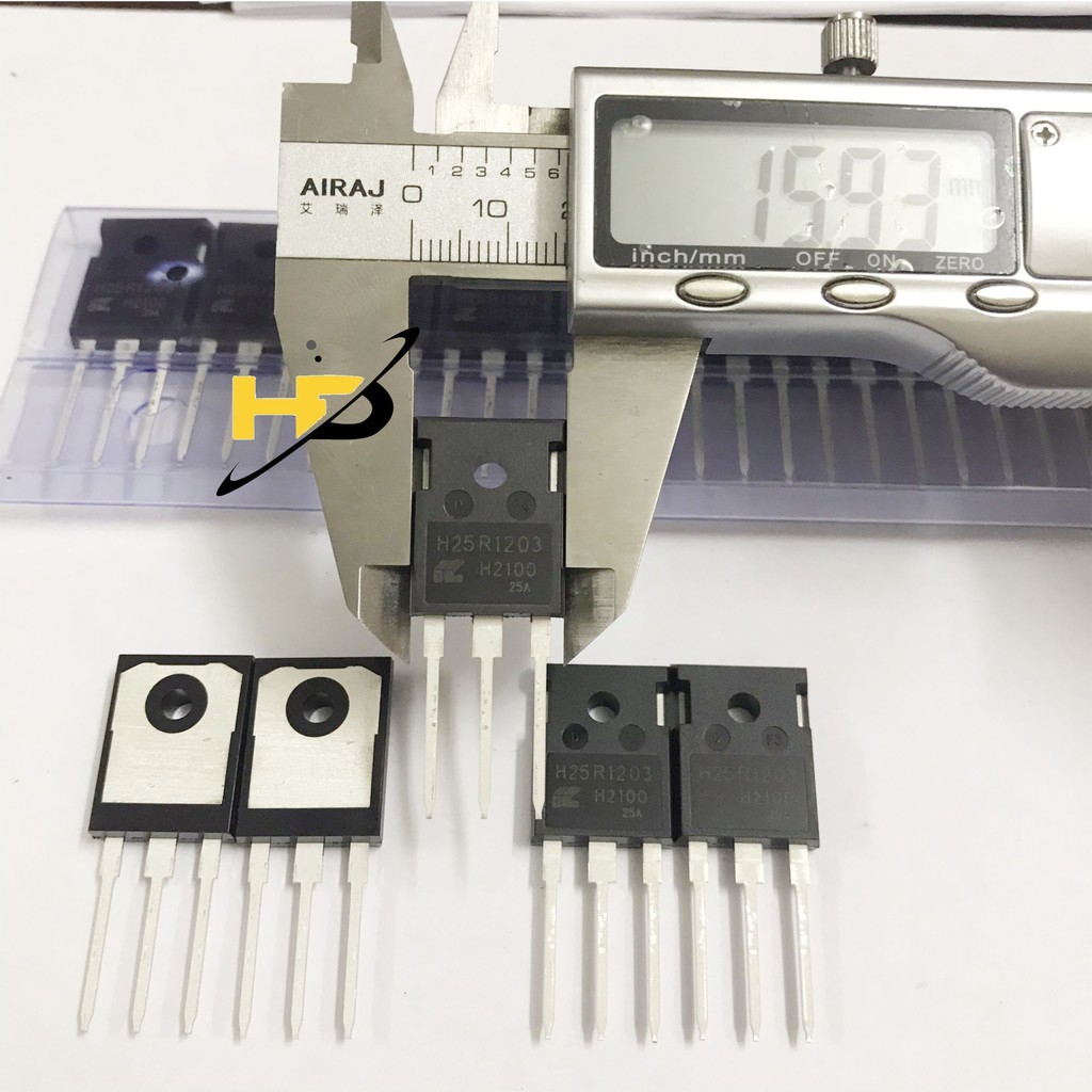 Sò Bếp Từ H25R1203 IGBT 25A 1200V TO-247 Midea IH Loại Tốt