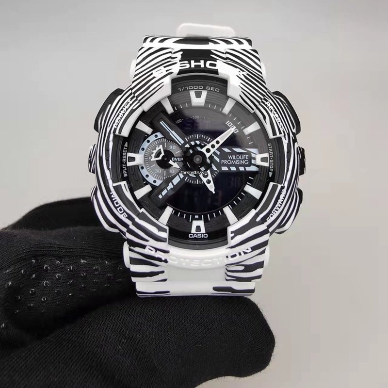 Đồng Hồ Casio Nam Dây Nhựa Chính Hãng GSHOCK GA-110WLP-7A