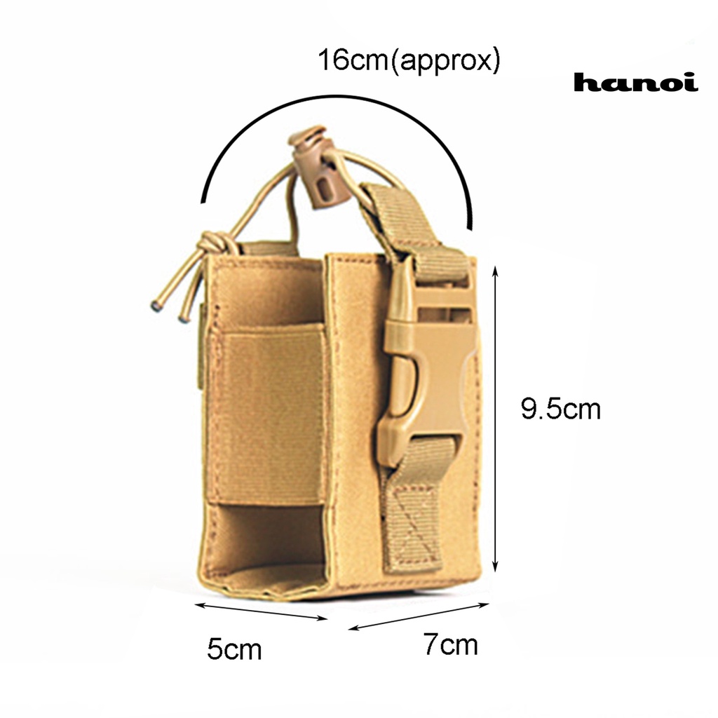 Túi Đựng Bộ Đàm Di Động Bằng Nylon Sức Chứa Lớn Chống Mài Mòn Cho Hoạt Động Ngoài Trời