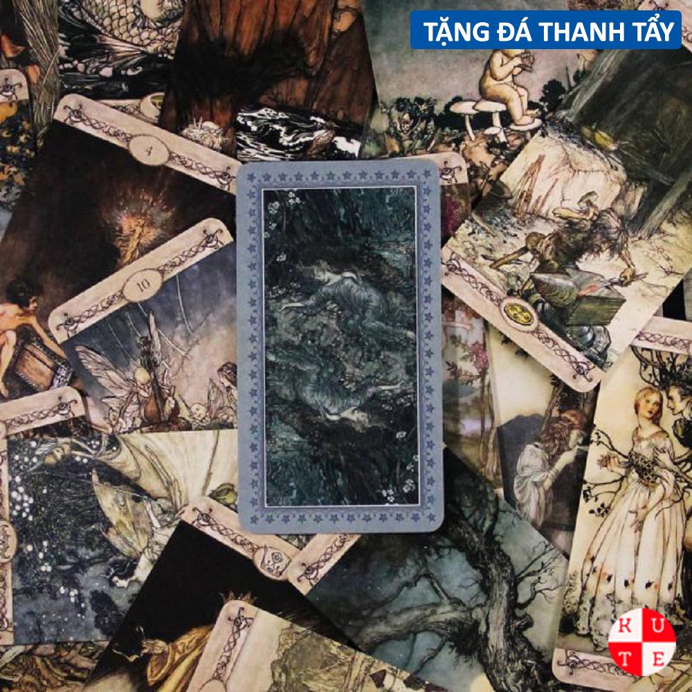 Bài Tarot Rackham 78 Lá Bài Tặng File Tiếng Anh Và Đá Thanh Tẩy B19