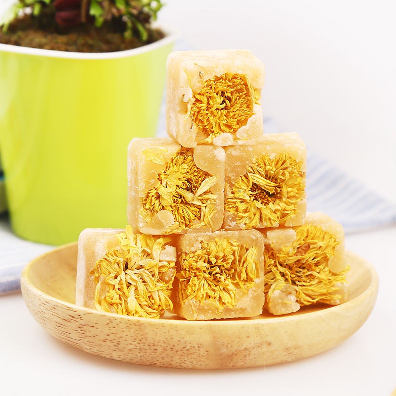 TÚI 500G TRÀ HOA CÚC ĐƯỜNG PHÈN MẬT ONG, TỐT CHO SỨC KHỎE, CẢI THIỆN GIẤC NGỦ