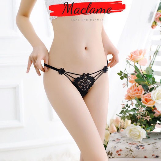 Quần Lót Lọt Khe Thêu Ren Đơn Giản Tam Giác Quyến Rũ Khoe Vòng 3 LK02 | BigBuy360 - bigbuy360.vn