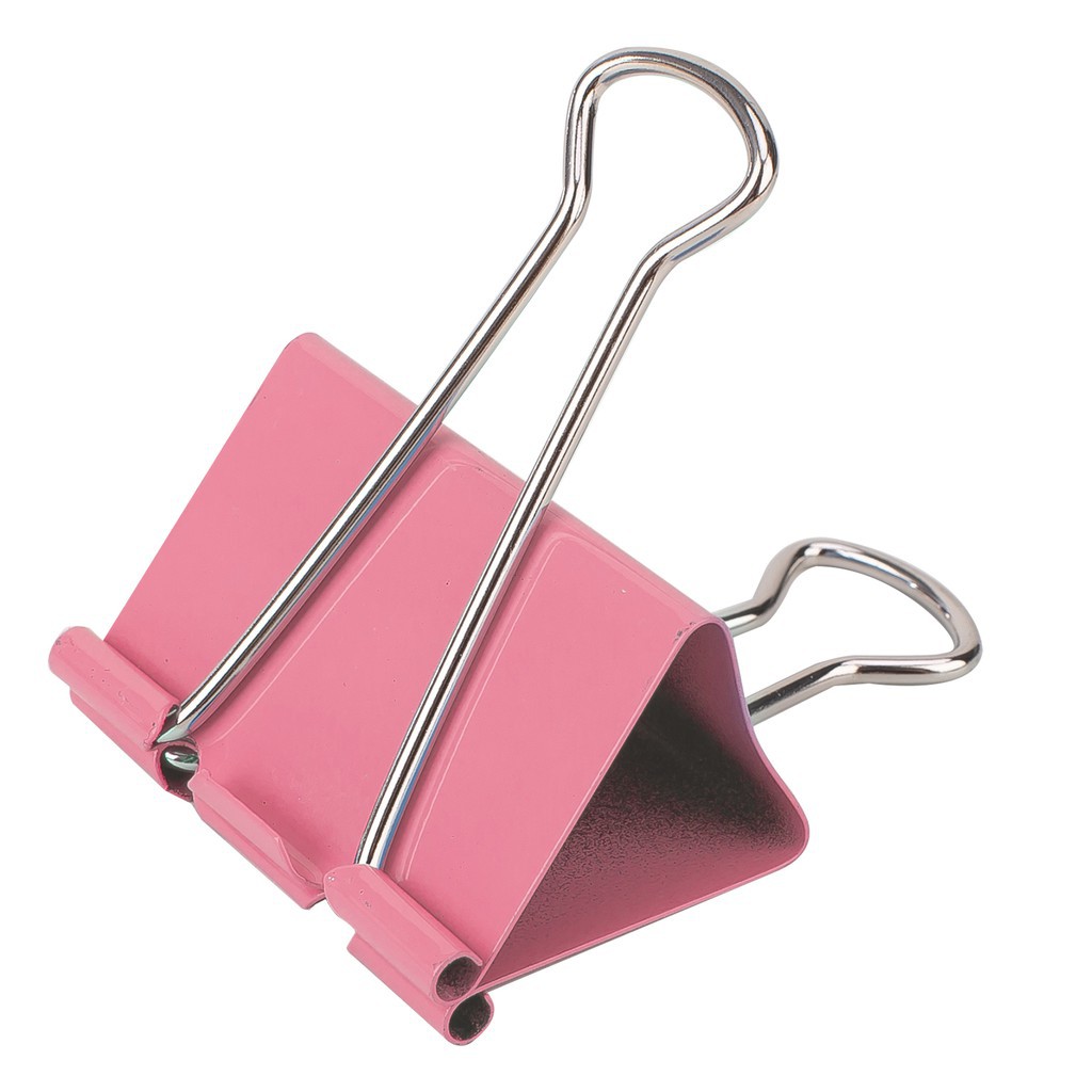 Kẹp bướm màu Deli Color Binder Clips đủ kích cỡ