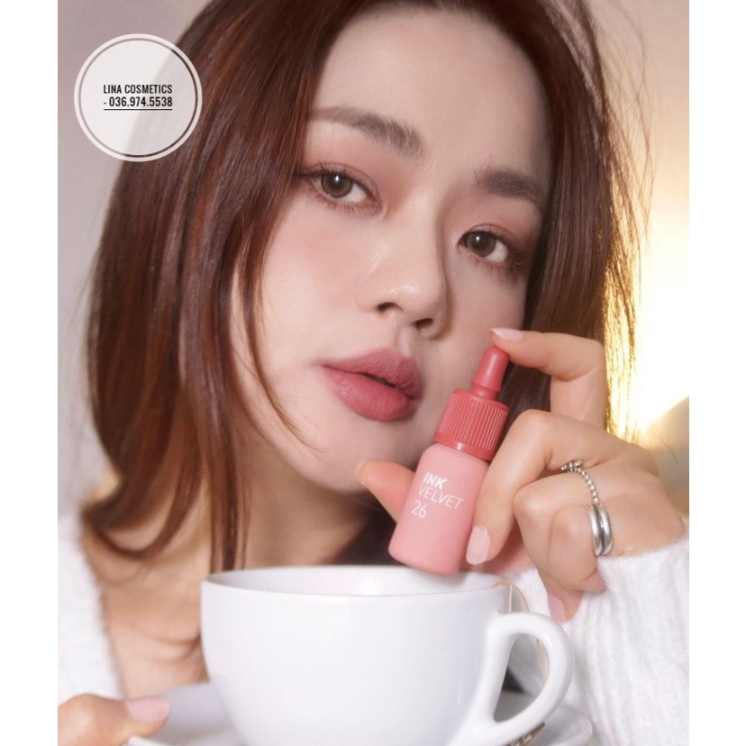 Son Kem Lì Peripera Ink Velvet Nude Màu 17 23 24 25 26 27 28 29 30 31