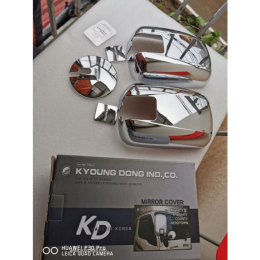 Ốp gương Mạ xi Inox Hyundai 2.5T HD65, 3.5T HD72, HD78, 7 Tấn HD700, HD110S, 75S, 8 Tấn HD800, HD99,HD88