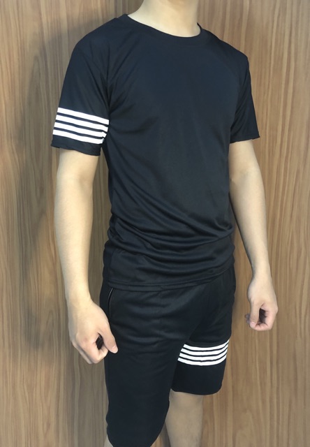 [DEAL 9.9] Bộ hè nam_ bộ thời trang nam_Bộ quần áo hè nam viền tay kèm ảnh thật. | BigBuy360 - bigbuy360.vn