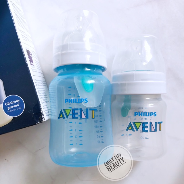 Bình cổ rộng Philips Avent Classic 125/260ml tách set