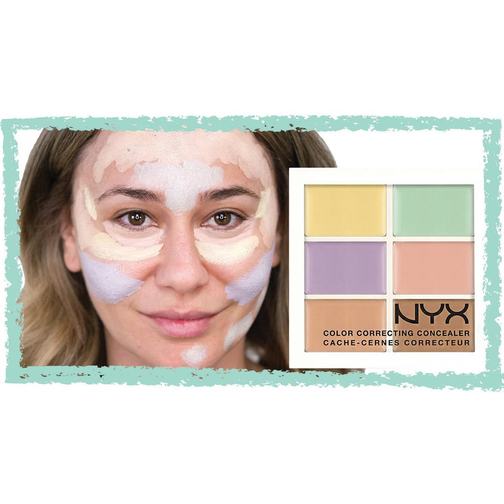 Bảng che khuyết điểm NYX Color Correcting Palette