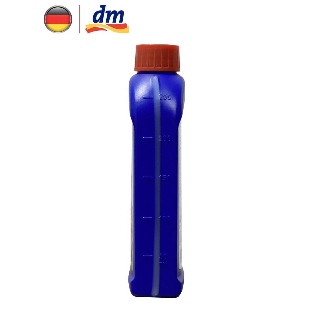 Tẩy lồng máy giặt Denkmit Waschmaschinen pflege reiniger 3in1 làm sạch, khử mùi hôi, bảo trì chai 250ml - nhập khẩu Đức