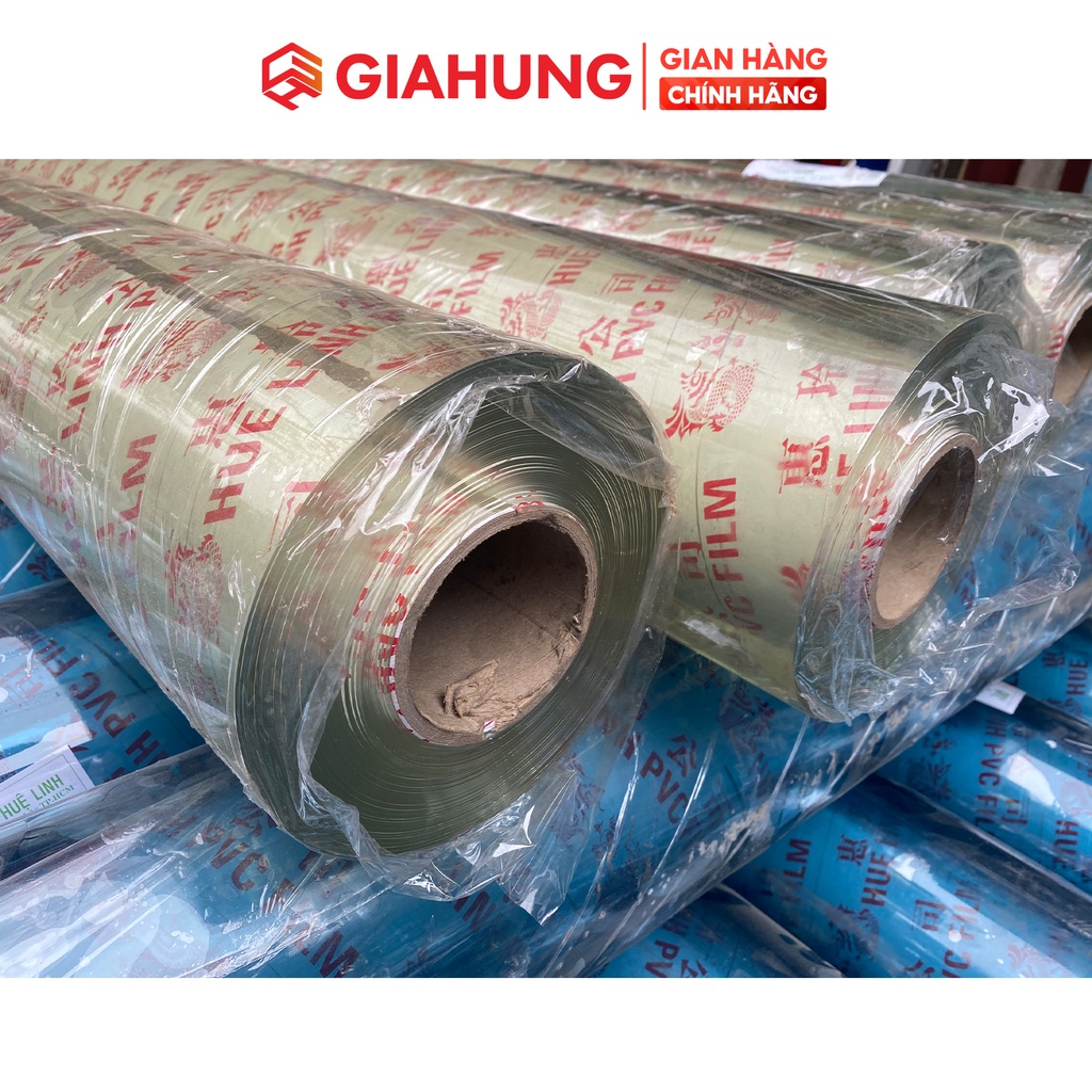 Màng nhựa PVC trong dẻo dày 0.5mm, khổ rộng 1400mm, dài 50m hàng cao cấp chính hãng - GIAHUNGPRO